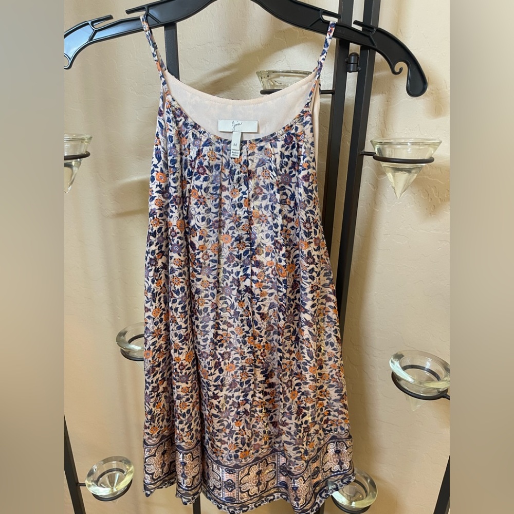 Joie Sleevless Women’s Floral Adjustable Strap Tank Never Worn Size Medium